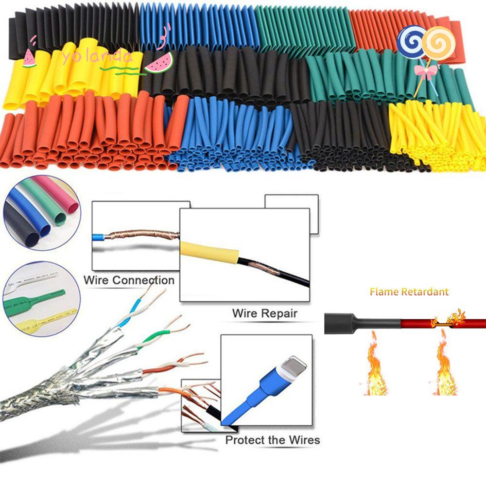 YOLA Set 164 / 328 / 560 / 750 Vỏ Bọc Dây Điện Cách Nhiệt