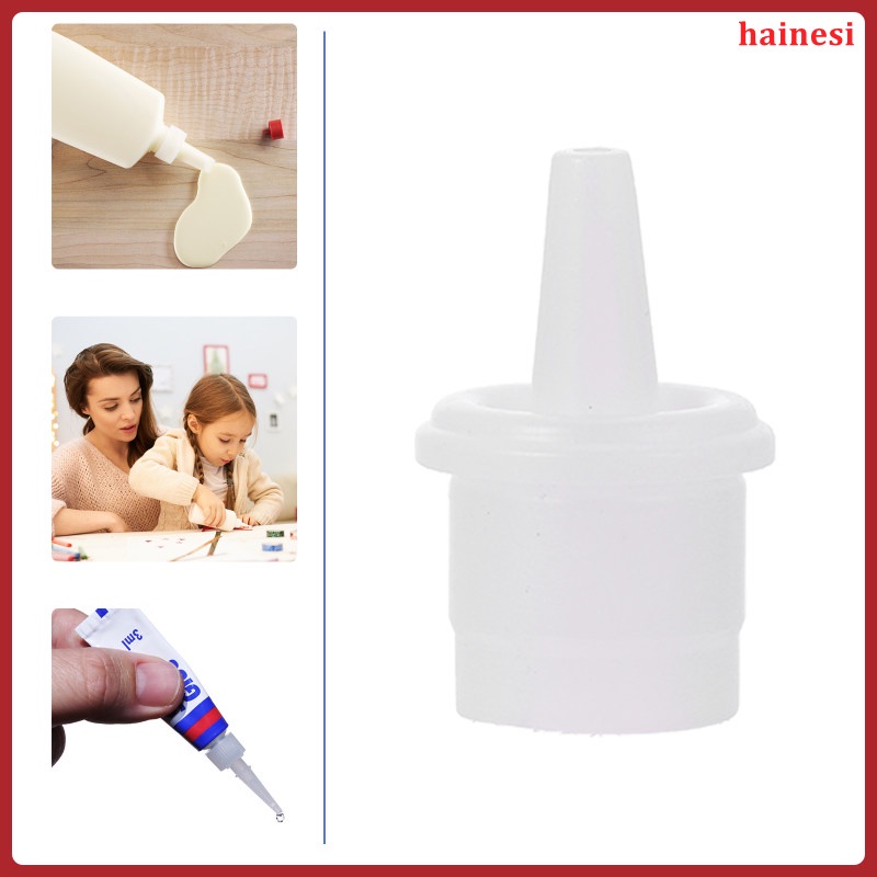 Bộ 100 Nắp Đậy Bình Đựng Keo Dán Lông Mi Giả Bằng Nhựa