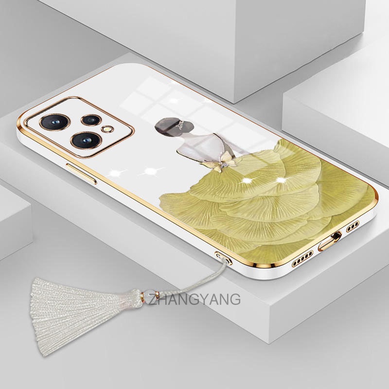 Ốp Điện Thoại TPU Silicon Mềm Chống Rơi Mạ Viền Cho Realme 9 Realme 9 Pro 9
