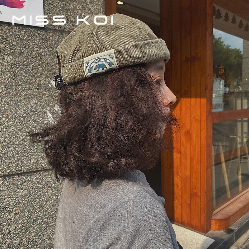 Misskoi  Mũ Beret Dễ Phối Đồ Phong Cách Retro Nhật Bản