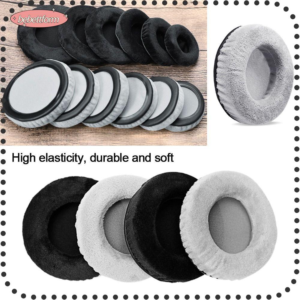 BEBETTERM Đệm Bọc Đầu Tai Nghe Bằng Vải Nhung Flannel Thông Dụng Ốp