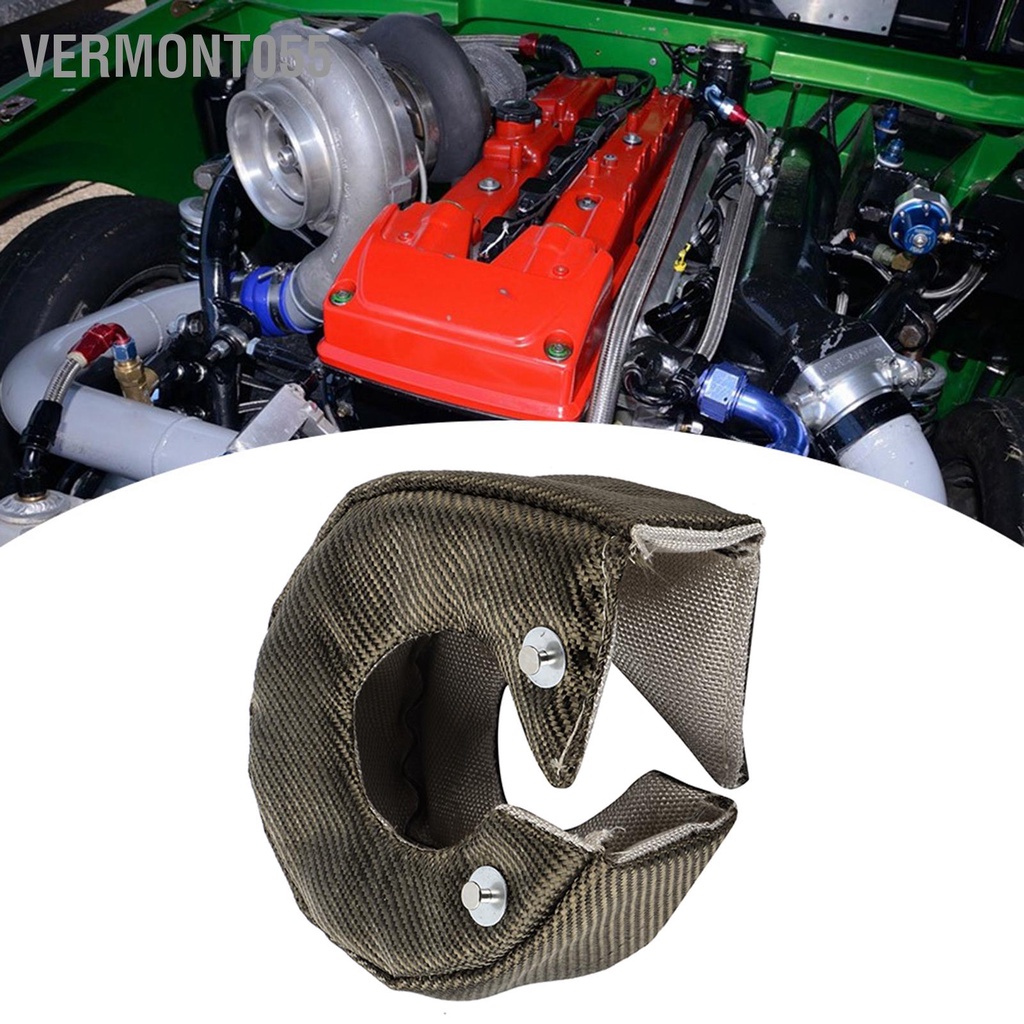 Vermont055 Đĩa Đơn Titan Turbo Giữ Nhiệt Chăn Rào Cản Sạc Bao T3/GT35/GT37/GT40/GT42