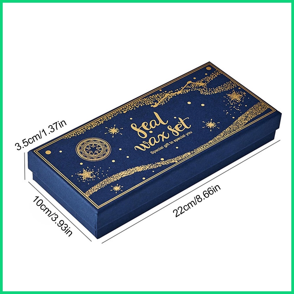 Bộ Dụng Cụ Đóng Dấu Sáp Niêm Phong Tem Thư Dùng Làm Thẻ Thủ Công