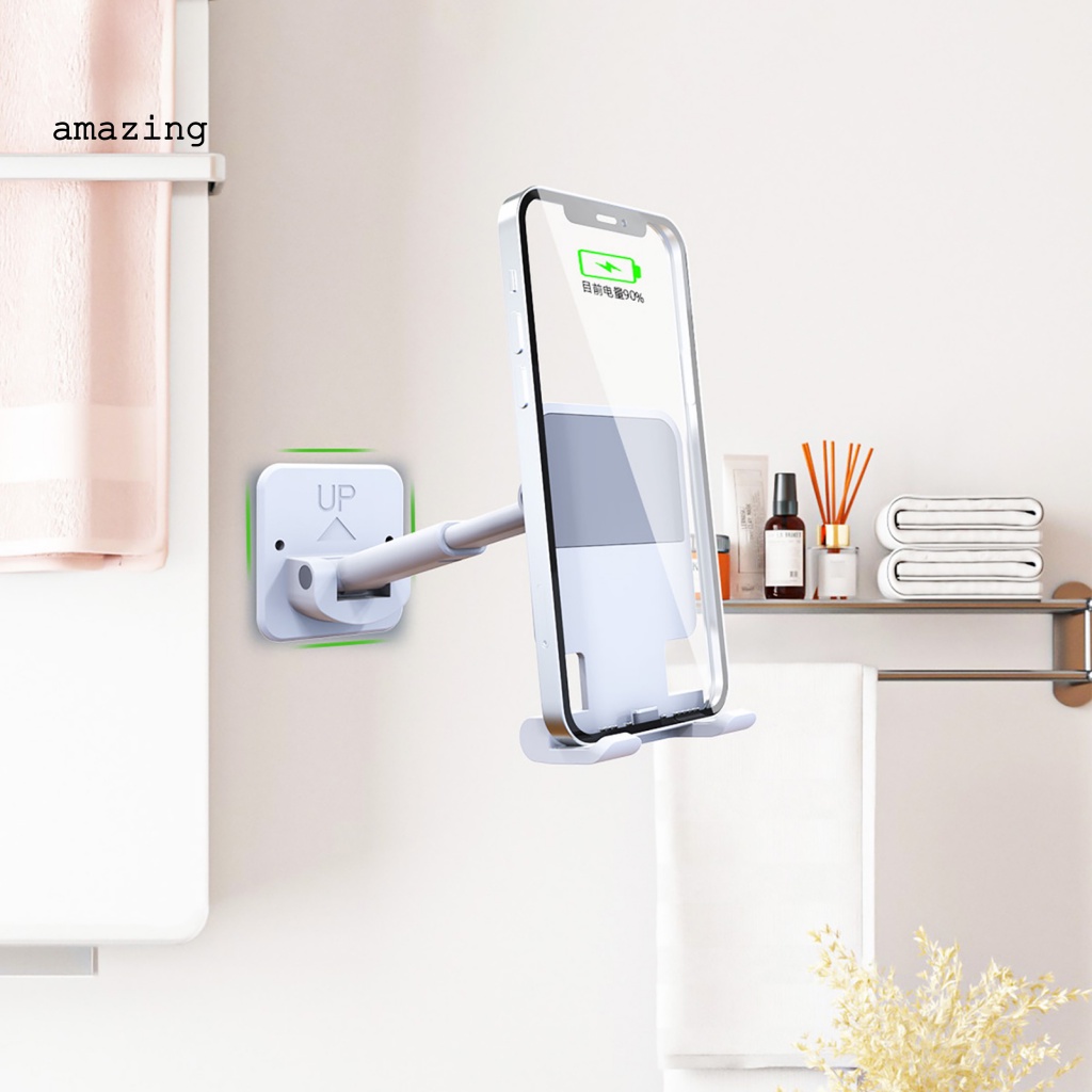 Giá Đỡ Điện Thoại Gắn Tường Đa Năng Không Cần Khoan Tiện Dụng