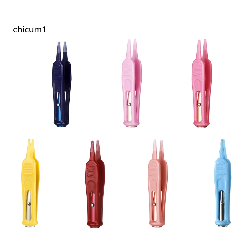 Kẹp Vệ Sinh Mũi Với Đèn LED Đầu Mềm Không Gây Kích Ứng Sáng Tạo Bằng Hợp Kim Nhôm Cho Bé