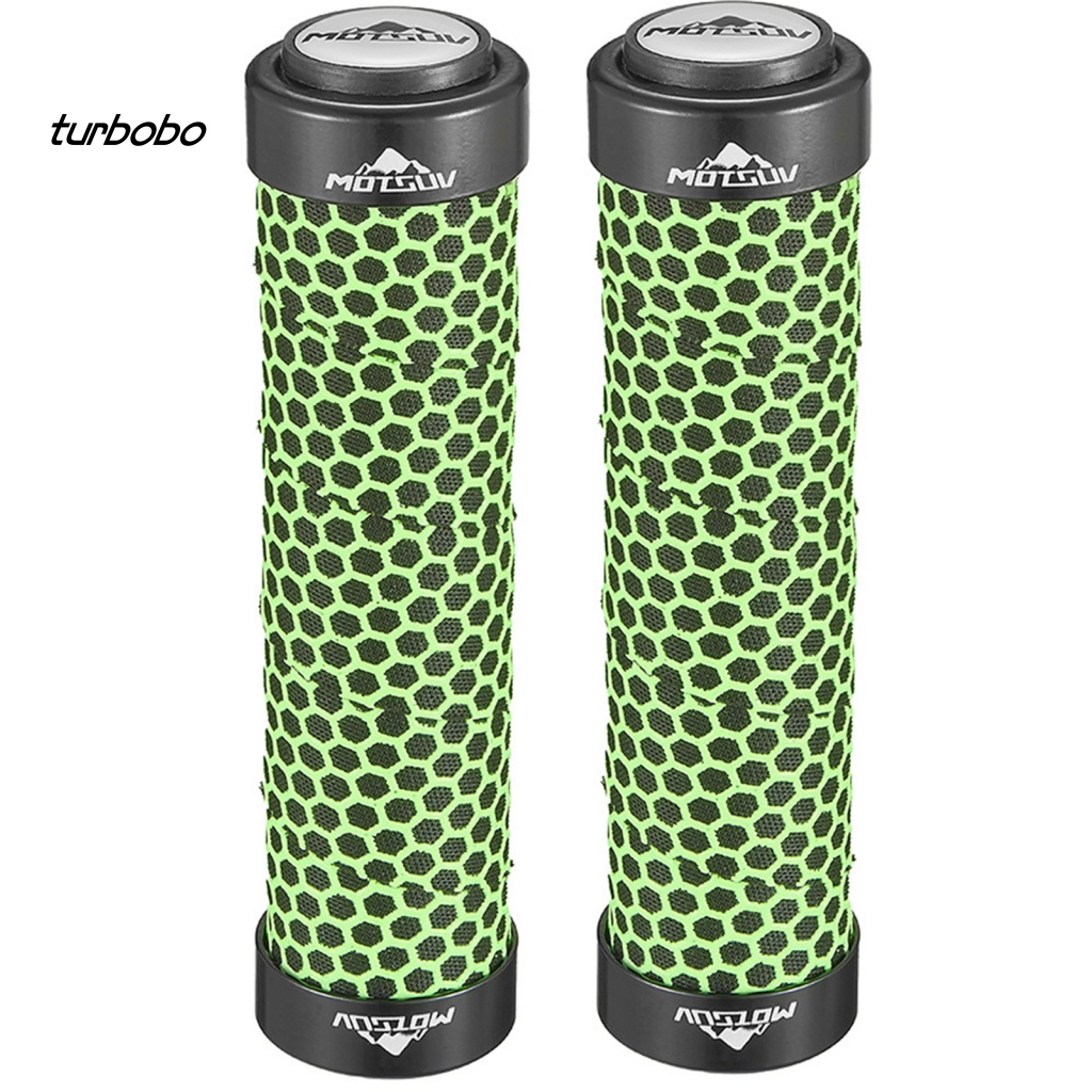 1 Cặp Vỏ Bọc Tay Lái Xe Đạp Leo Núi Thiết Kế Khóa Đôi Chống Mài Mòn