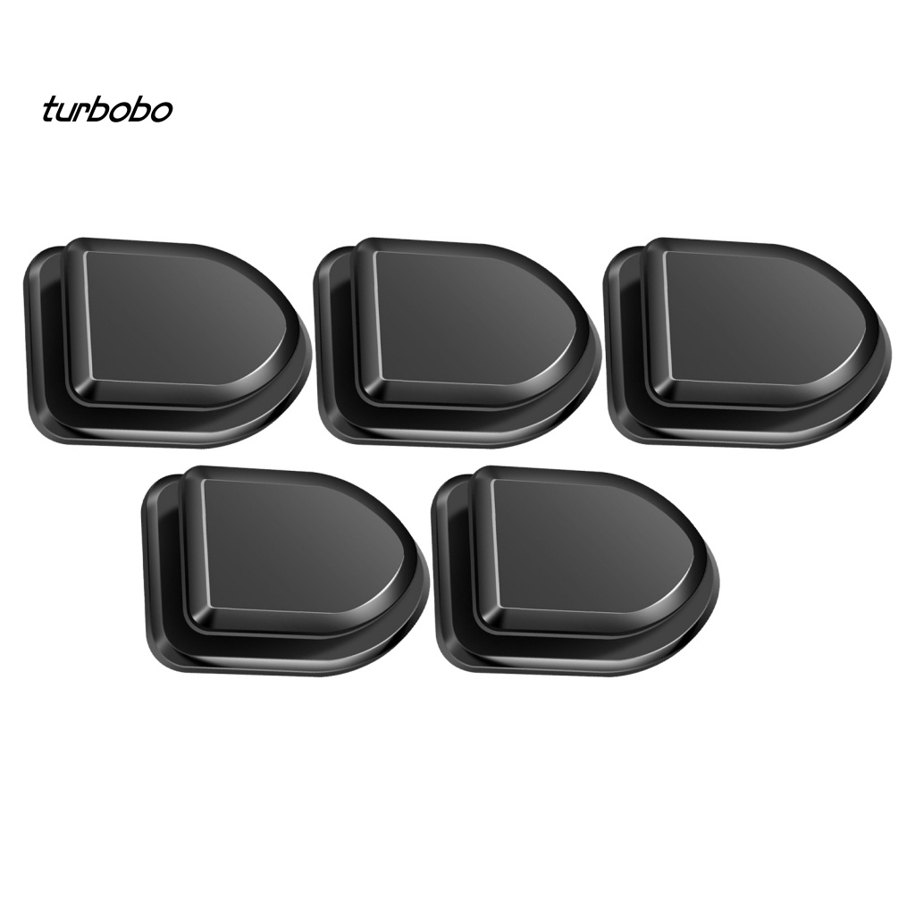 Set 5 Móc Treo Chìa Khóa Xe Hơi Màu Đen Siêu Bền Tiện Dụng