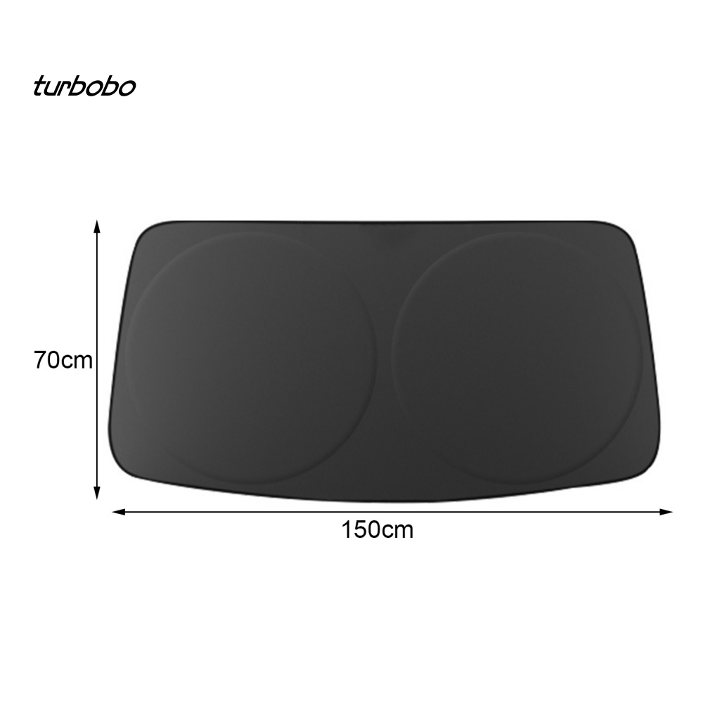 Tấm Che Nắng Cách Nhiệt Chống Tia UV Có Thể Gập Lại Cho Kính Chắn Gió Xe Hơi