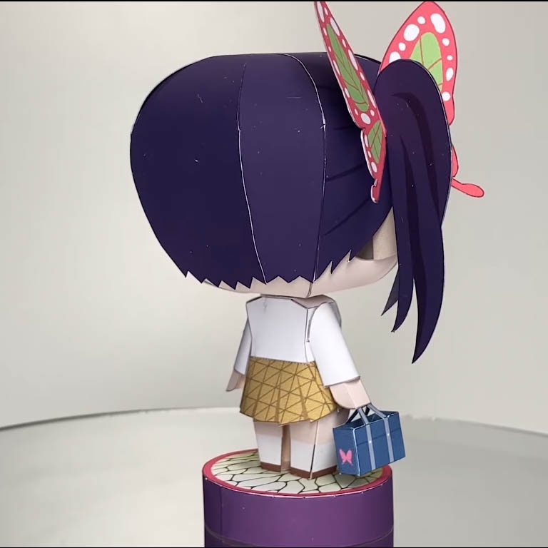 Mô hình giấy anime Tsuyuri Kanao Gakuen