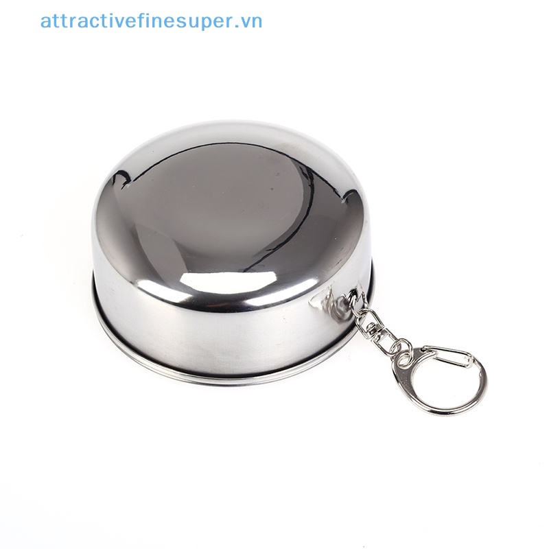 Cốc Uống Nước Bằng Thép Không Gỉ Có Thể Gấp Lại Được AFS 240ml