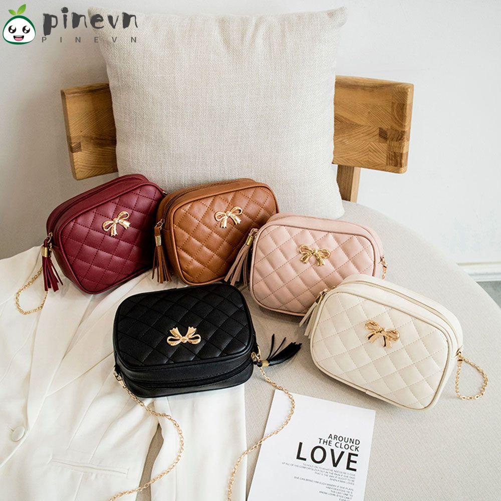 PINEVN Túi Xách Da PU Sang Trọng Cho Nữ