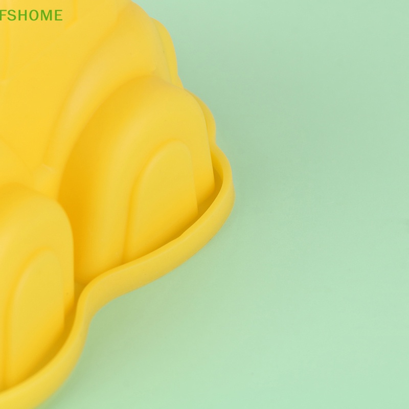Fshome Khuôn Silicon Làm Bánh / Xà Phòng Hình Xe Hơi Dễ Thương DIY
