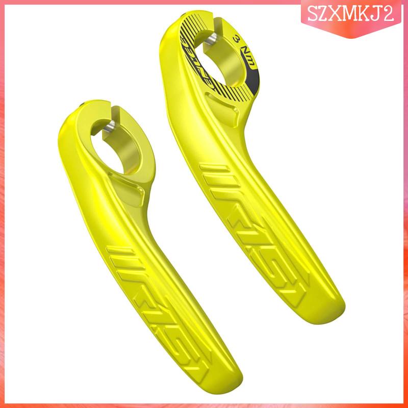 1 Cặp Bọc Tay Lái Xe Đạp Leo Núi Bằng Nhựa PP 22.2mm Trọng Lượng Nhẹ