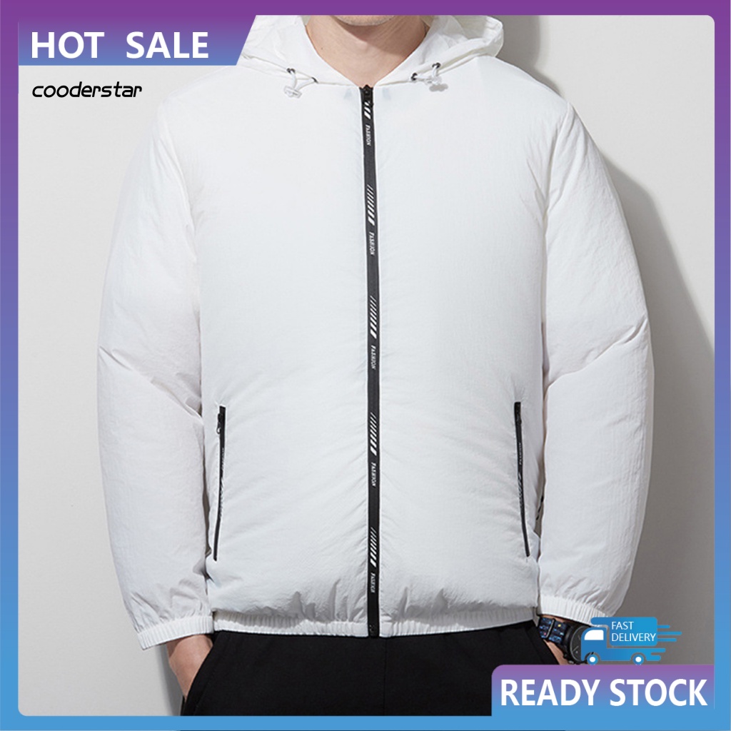 Áo Khoác Tay Dài Có Mũ Trùm Đầu 3 Tốc Độ Điều Hòa Làm Mát Thời Trang Đường Phố Cho Nam