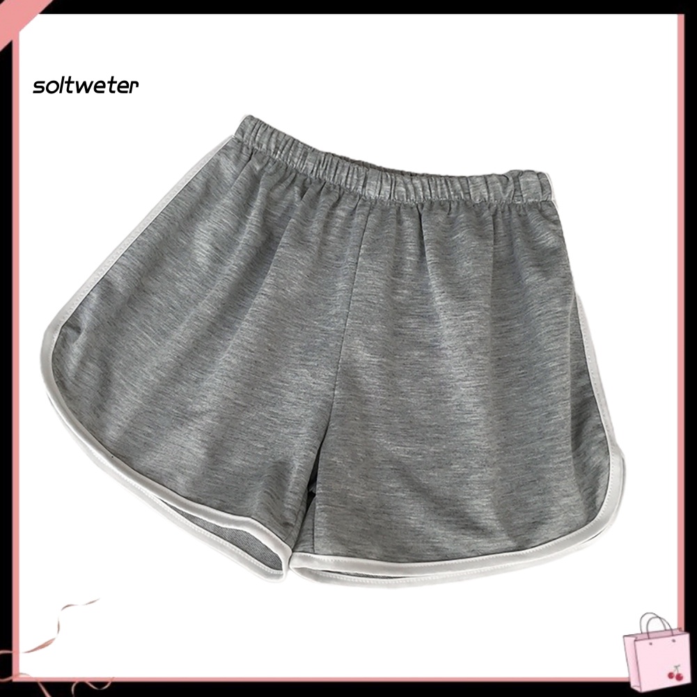 Quần Short Dáng Ôm Phong Cách Thể Thao Thời Trang Mùa Hè Cho Nữ