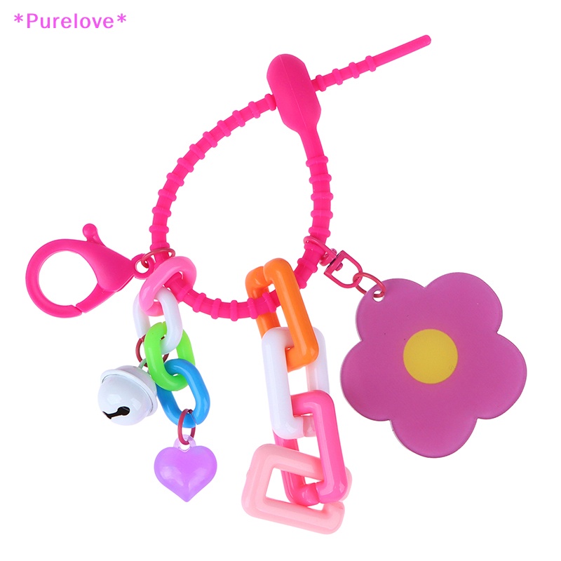 Móc Khóa Điện Thoại / Chìa Khóa Hình Đám Mây / Bông Hoa Nhiều Màu Xinh Xắn Mới