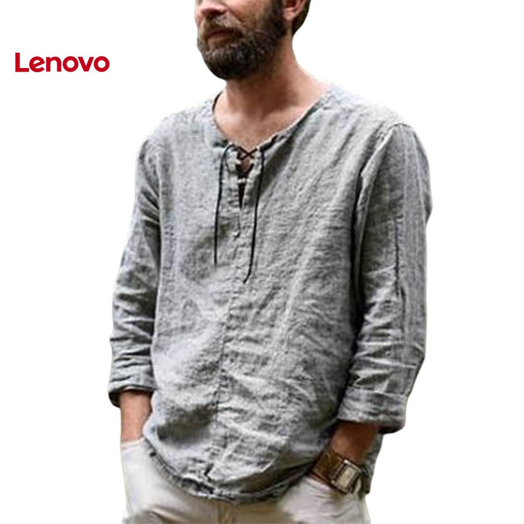 Áo Thun Tay Dài Cổ Tròn Màu Trơn Dáng Rộng In Họa Tiết Hoa Hướng Dương Phối Dây Rút Thời Trang Mùa Hè Cho Nam