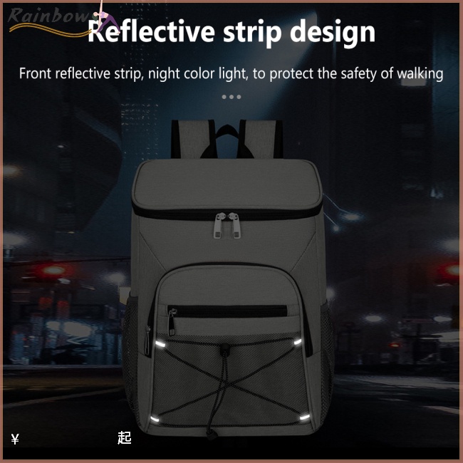 Ba Lô Cách Nhiệt Chống Thấm Nước Sức Chứa Lớn 25L Gọn Nhẹ Tiện Dụng Mang Theo Du Lịch / Cắm Trại