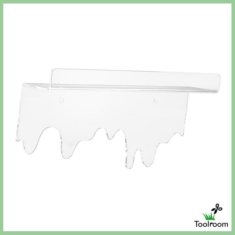 Kệ Nhựa Acrylic Trong Suốt 12 "Gắn Tường Đựng Sách Cho Bé