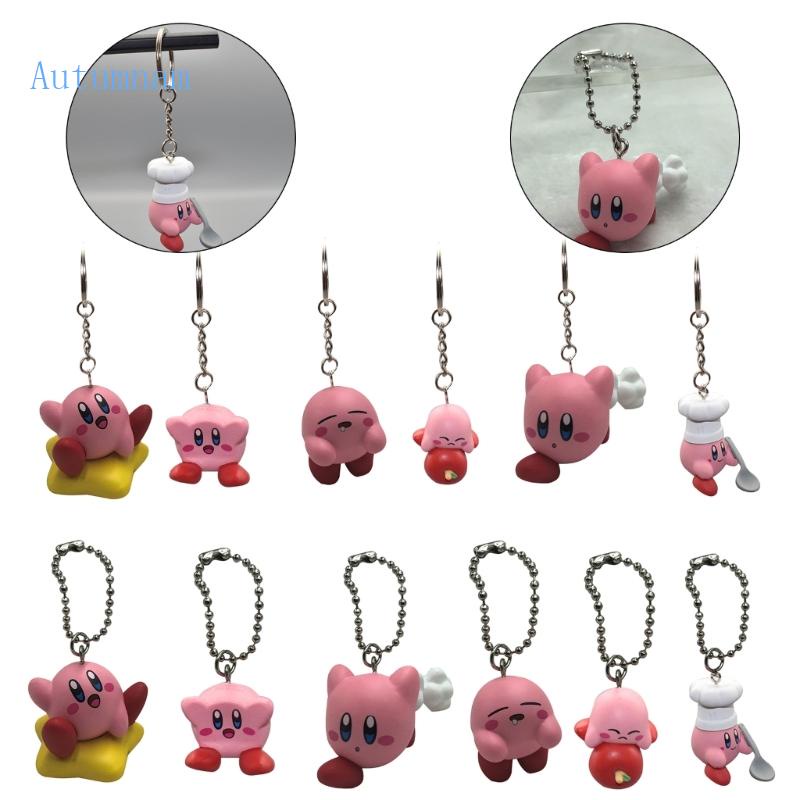 Móc Khóa Hình Nhân Vật Kirby-Figure Dễ Thương