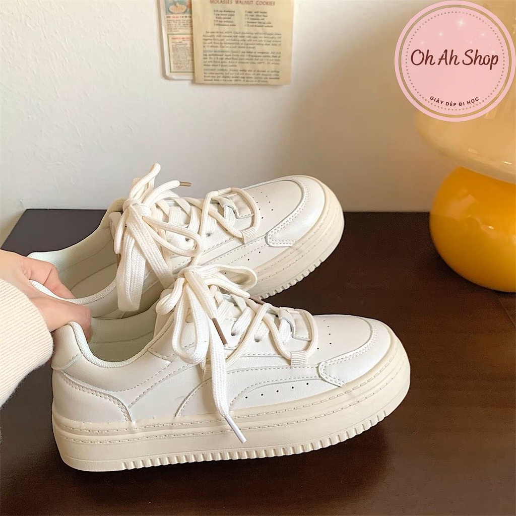 🍓  Giày Đi Học Giày Da Hàng Loại 1 Mũi Tròn 2 Dây Phong Cách Cá Tính  Ohahshopgiaydep