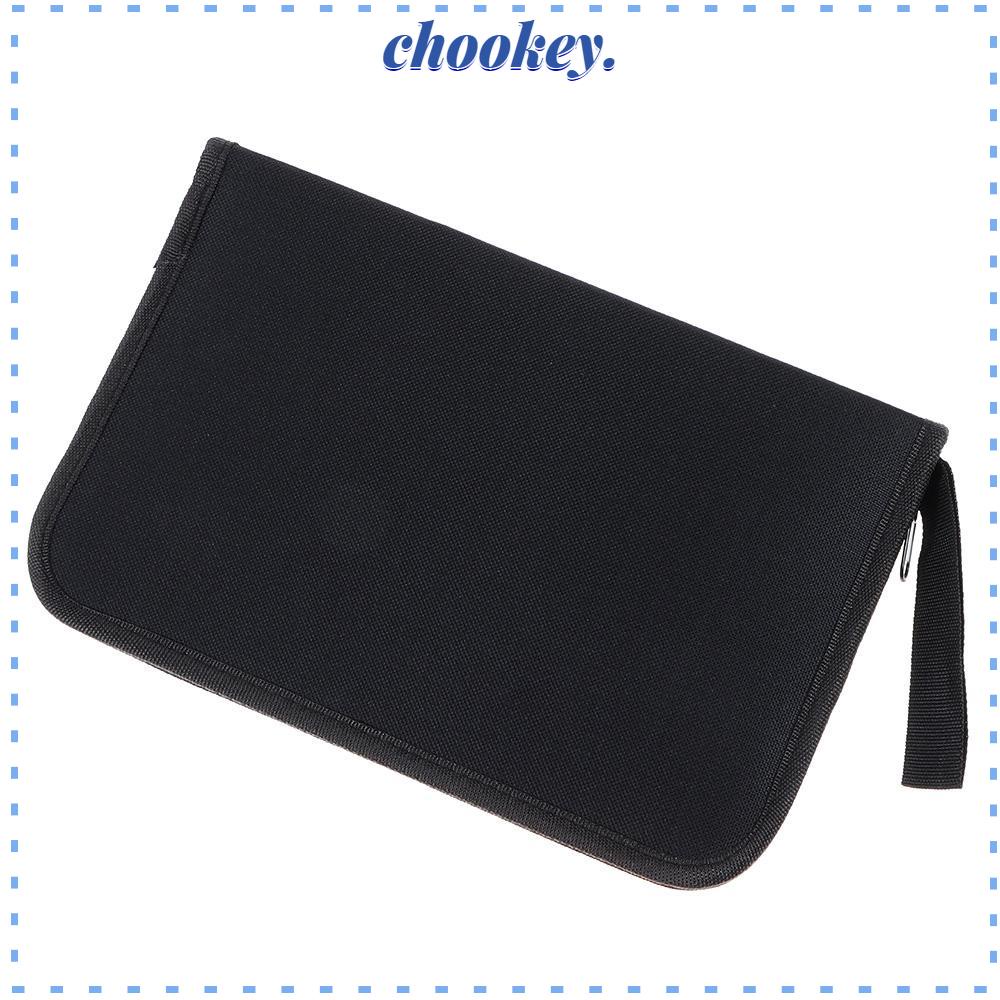 CHOOKEY Túi Đựng Bút Bằng Vải Oxford Cỡ Lớn Đa Năng Màu Sắc Xinh Xắn