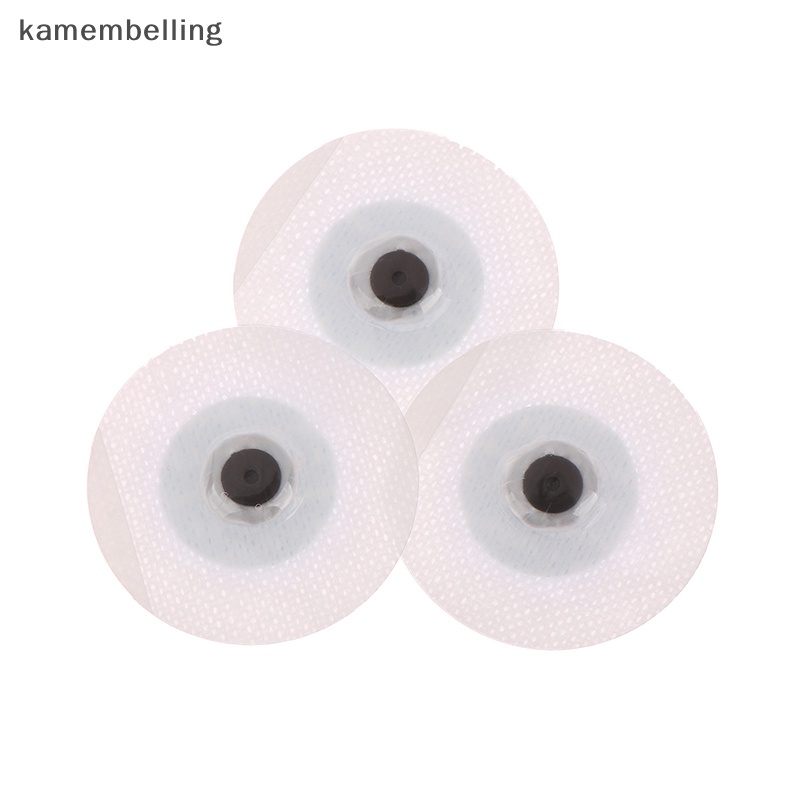 Kamembelling Bộ 50 Miếng Dán Điện Cực ECG Bằng Vải Không Dệt Sử Dụng Một Lần