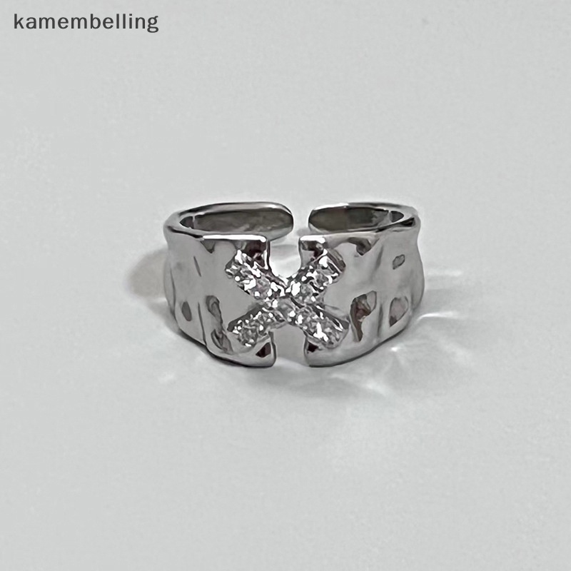 Nhẫn Cặp Đính Đá Pha Lê Sáng Bóng Thời Trang Cho Nữ