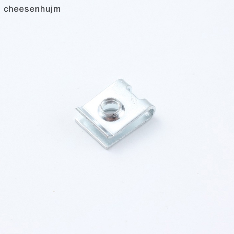 Set 10 Ốc Vít Chữ U Chống Rỉ Sét Cho Xe Hơi / Mô Tô M4 M5 M6