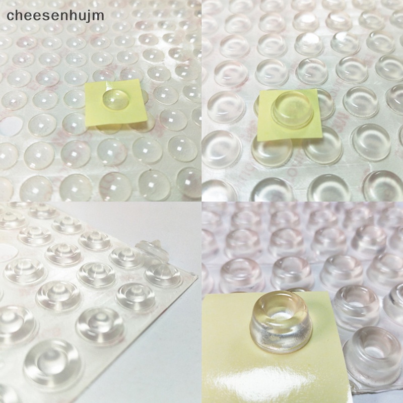 Bộ 12 Đệm Cao Su Silicon Trong Suốt Giảm Xóc Cho Tủ Quần Áo