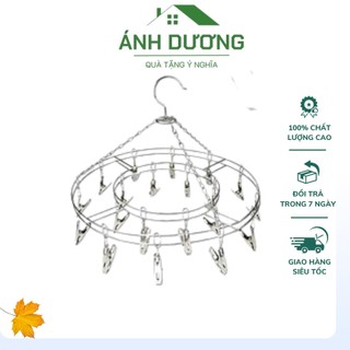 Móc Phơi Quần Áo Trẻ Em INOX