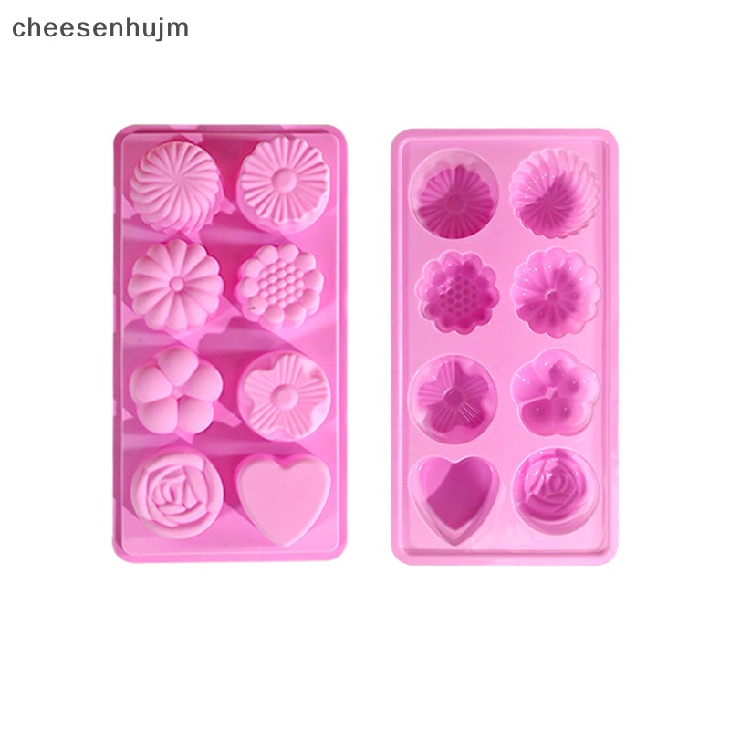 Khuôn Silicon Làm Bánh / Sô Cô La / Xà Phòng Hình Trái Tim DIY