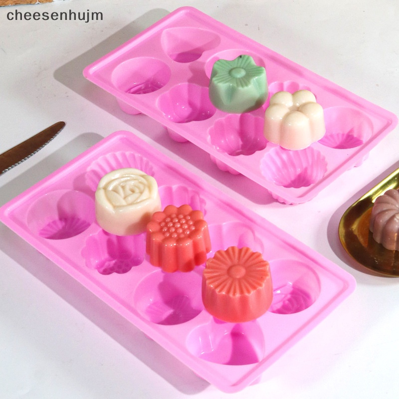 Khuôn Silicon Làm Bánh / Sô Cô La / Xà Phòng Hình Trái Tim DIY