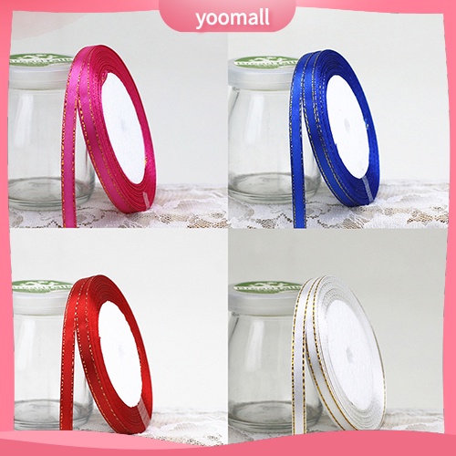 1 Cuộn Dây Ruy Băng Bản Rộng 25 Yard Rộng 6mm Trang Trí Sinh Nhật / Đám Cưới