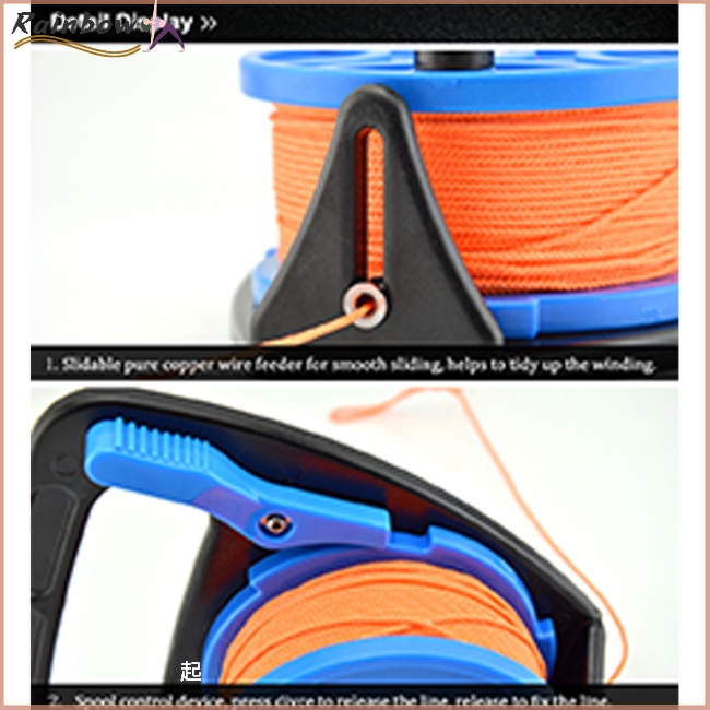 Cuộn Dây Lặn Cầm Tay 46 / 83m Chuyên Dụng Chất Lượng Cao