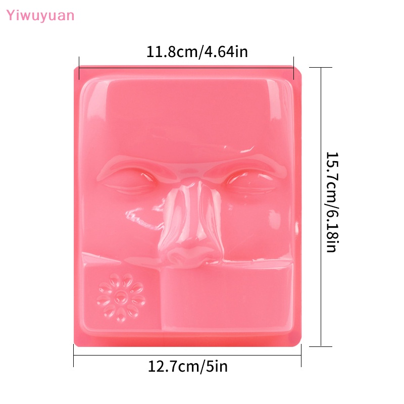 Khay Đựng Lông Mi Giả Đầu Phẳng 3 Trong 1 Tiện Lợi Dành Cho Luyện Tập Trang Điểm