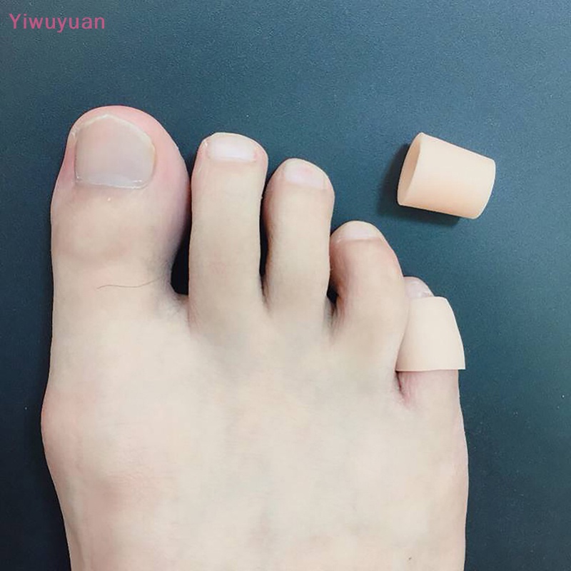 1 Cặp Ống Gel Silicon Bảo Vệ Ngón Chân Cái Mới
