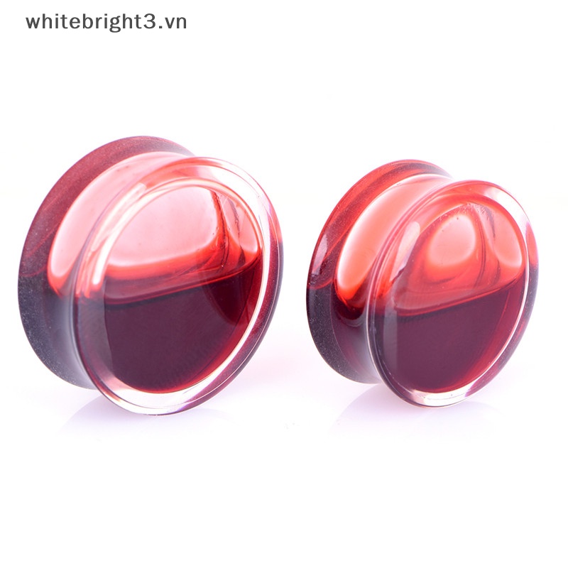 * Làm Đẹp * Khuyên Nong Tai Nong Lỗ Tròn Màu Đỏ