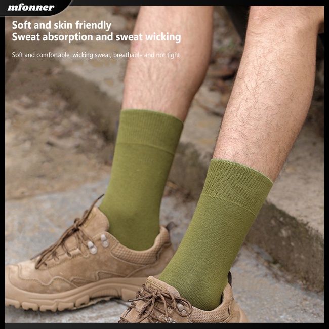 Vớ Cotton Thấm Hút Mồ Hôi Thoáng Khí Màu Sắc Đơn Giản Dành Cho Nam Và Nữ