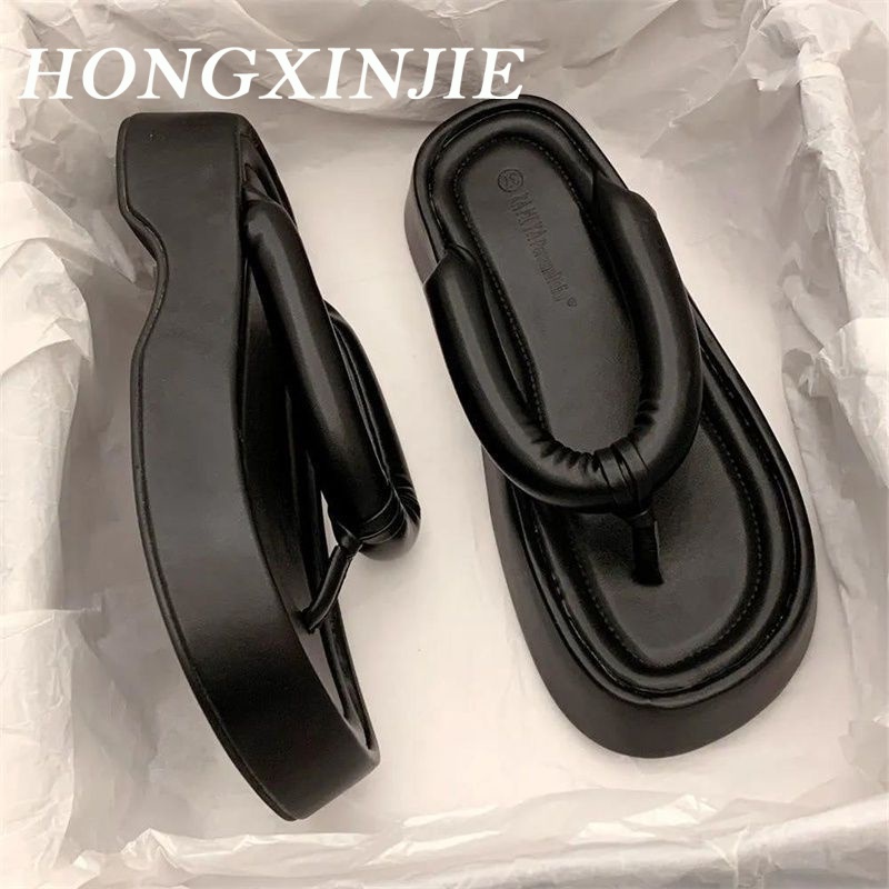 HONGXINJIE dép sandal nữ dép đế cao Xu hướng thời trang năm 2023NEW  HOTSALE 071311