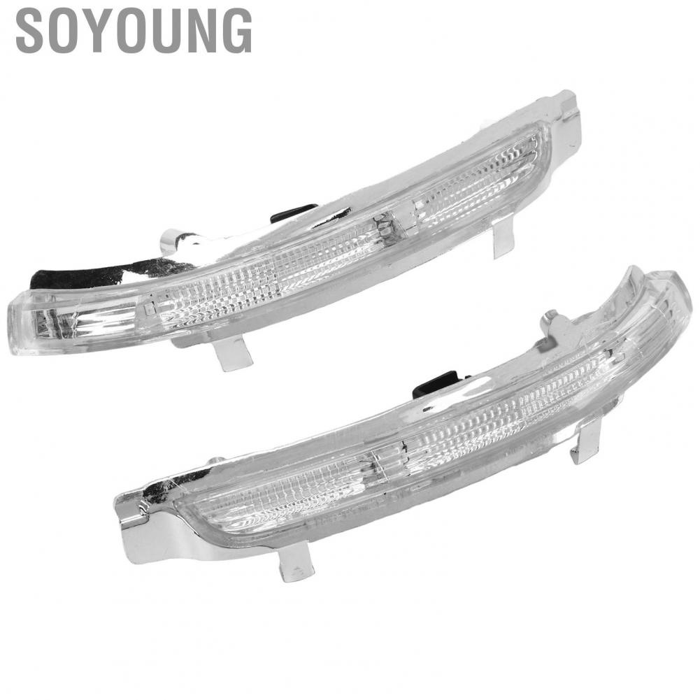 Soyoung 3T0949101  Sequential Turn Signal Light Long Lifespan Dynamic Mirror Driving Safety Improving 1pair for Car
