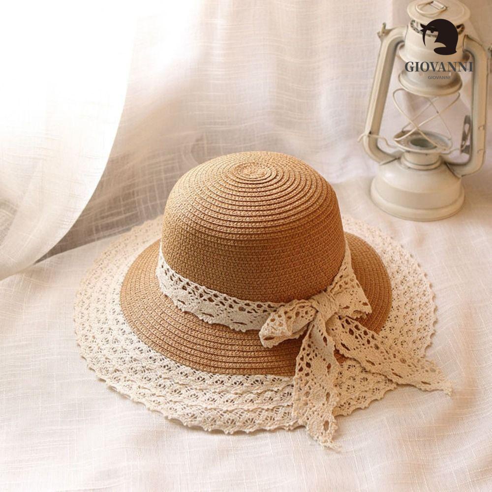 Mũ Cói Chống Nắng Thắt Nơ Thời Trang Mùa Hè Cho Nữ