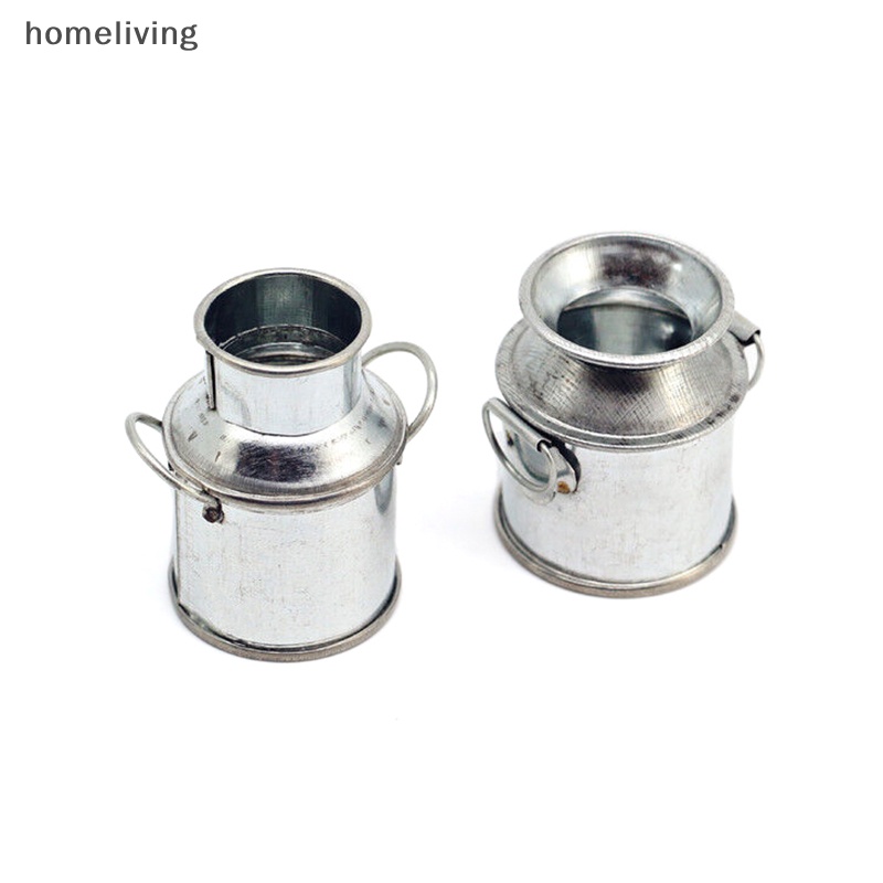 Mô Hình Bình Sữa 1: 12 Bằng Kim Loại Trang Trí Nhà Búp Bê