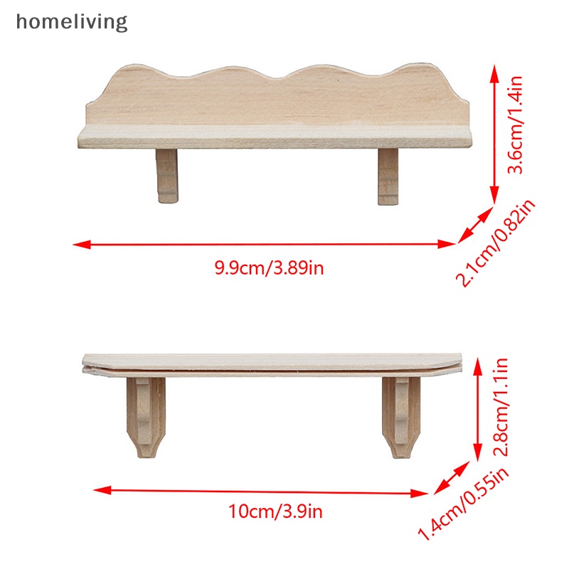 Kệ Treo Tường Tỉ Lệ 1: 12 Dùng Để Trang Trí Nhà Búp Bê