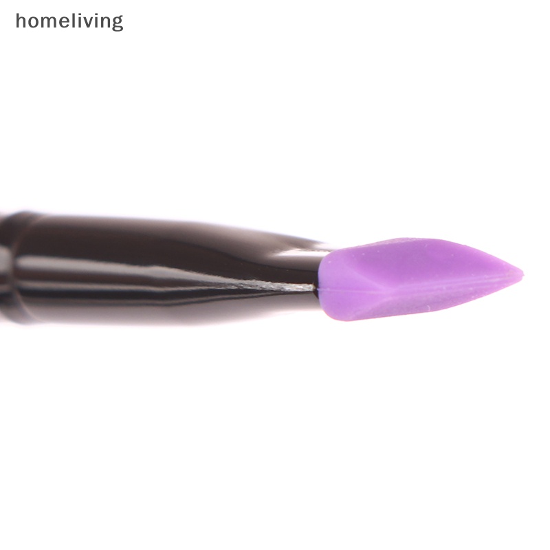 1 Cọ Trang Điểm Mắt Môi Bằng Silicon Chất Lượng Cao