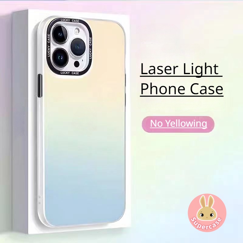 Ốp Điện Thoại Màu Laser Đa Sắc Mẫu Mới Đơn Giản Cho OPPO Reno 9 Pro 5G 8 5G 7 Pro 5G 6 5 5G 5K Find X3 Lite