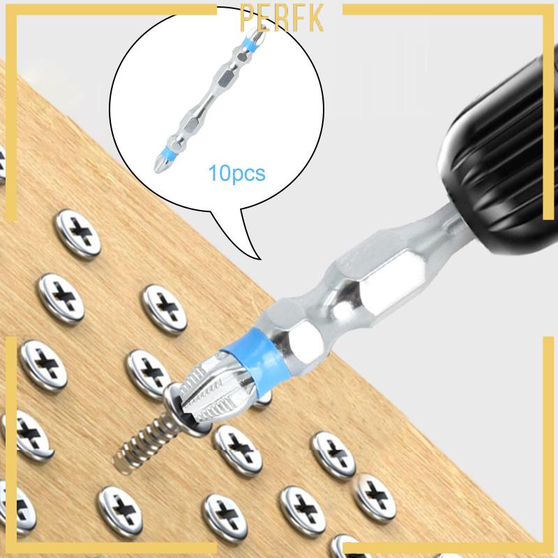 Set 10 Mũi Khoan Đầu Lục Giác Chữ Thập Chuyên Dụng Sửa Chữa Đồ Gỗ