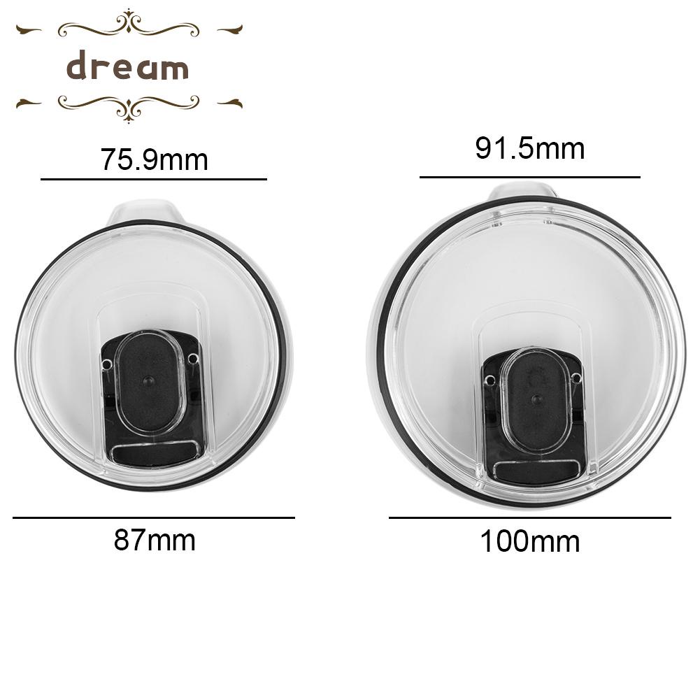 【DREAMLIFE】Lid Slider Lid 20oz/30oz Durable For Vacuum Tumbler Cup PP Material Safe