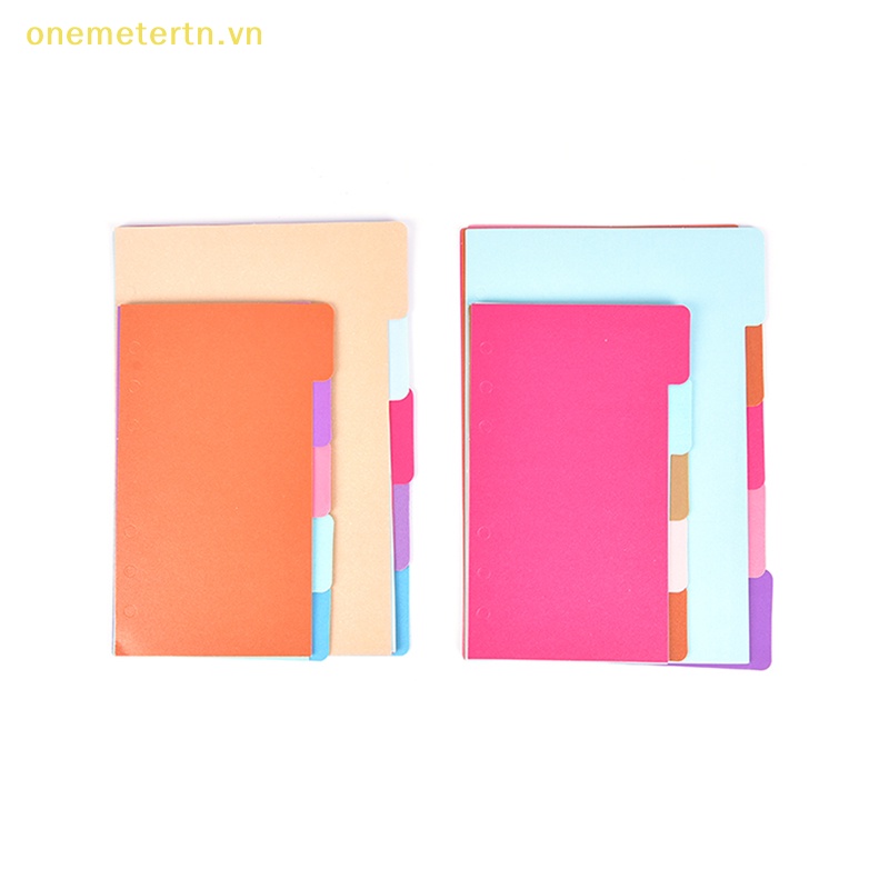 Set 5 Tờ Giấy Lót Trong 6 Lỗ Tiện Dụng