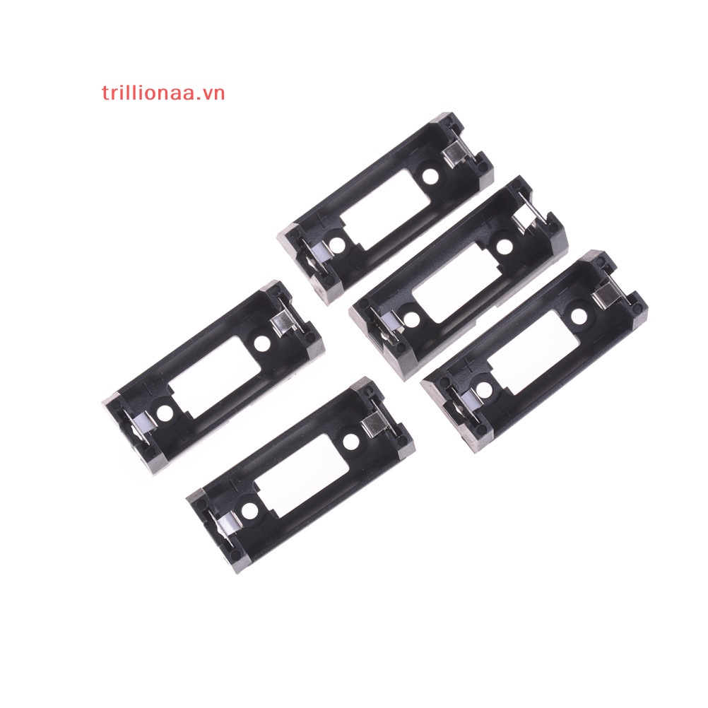 Set 5 Ổ Cắm PCB Cc123A Màu Đen Chuyên Dụng